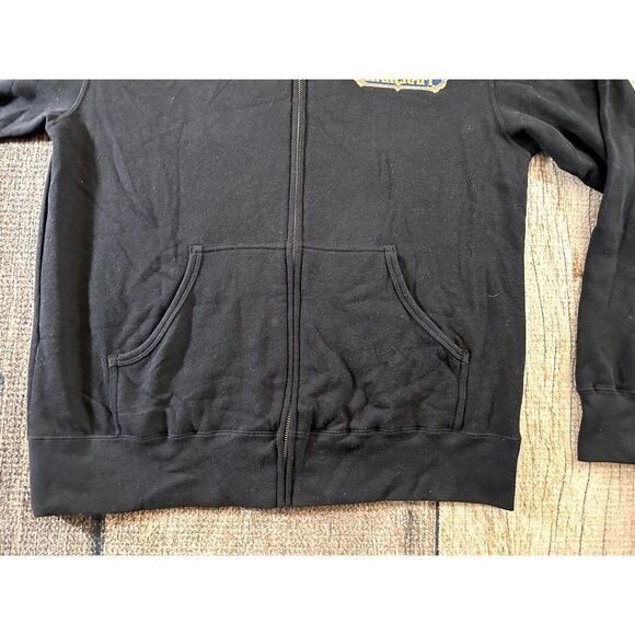 World of Warcraft Alliance Black Hoodie Independent Trading Co Medium Wow Jinx - Picture 5 of 10